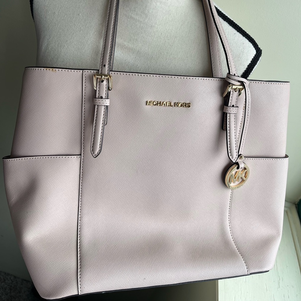Pink Charlotte Michael Kors Tote Bag